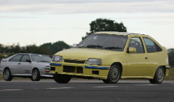 Track action at Elvington. 